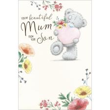 Mum From You Son Me to You Bear Mother's Day Card