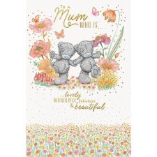 Mum Bears In Flowers Me to You Bear Mother&#39;s Day Card