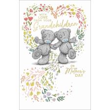 From the Grandchildren Me to You Bear Mother's Day Card  