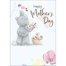 Bear Picking Flowers Me to You Bear Mother's Day Card