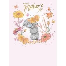 Holding Flower Me to You Bear Mother&#39;s Day Card