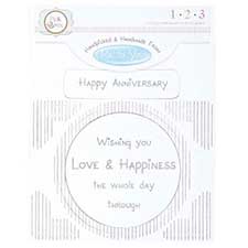 Happy Anniversary Occasions Verse & Greeting Insert