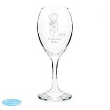 Personalised Me to You Wine Glass