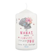 Personalised Me to You Bear I'd Pick You Pillar Candle