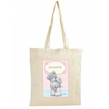 Personalised Me To You Bear Daisy Cotton Bag