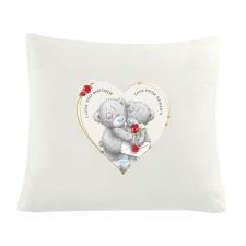 Personalised Me to You Bear Love Heart Cushion Cover