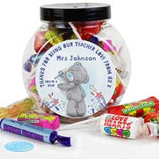 Personalised Me to You Bear Teacher 250g Sweet Jar