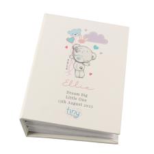 Personalised Tiny Tatty Teddy Blue Photo Album with Sleeves