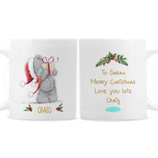 Personalised Me to You Christmas Couples Mug Set