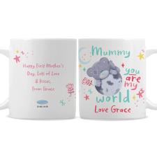 Personalised You Are My World Me to You Mug