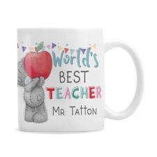 Personalised Me to You World&#39;s Best Teacher Mug