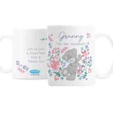 Personalised Me to You Bear Floral Mug