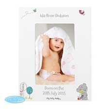 Personalised Tiny Tatty Teddy Cuddle Bug White 6 x 4" Frame 