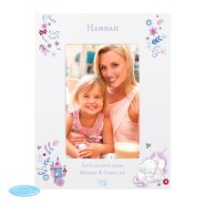 Personalised Tiny Tatty Teddy Unicorn Frame