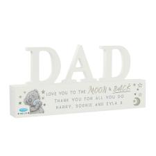 Personalised Me to You Bear Wooden Dad Ornament