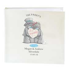 Personalised Me to You Bear Wedding Sleeved Photo Album 