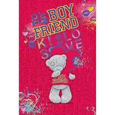Boyfriend Me to You Bear Valentines Day Card