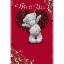 From Me to You Me to You Bear Valentines Day Card
