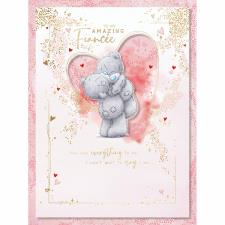 Amazing Fianc&#233;e Me to You Bear Valentine&#39;s Day Boxed Card