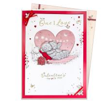 One I Love Large Me to You Bear Valentine's Day Boxed Card