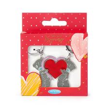 Love Heart 2 Part Me to You Bear Key Ring