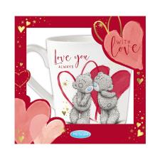Love You Always Me to You Bear Boxed Mug