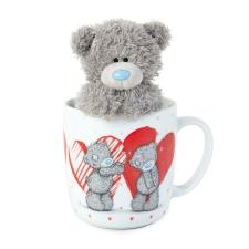 With Love Me to You Bear Mug & Plush Gift Set