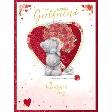 Beautiful Girlfriend Large Me to You Bear Valentine&#39;s Day Card