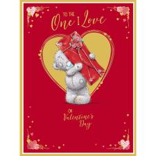 One I Love Large Me to You Bear Valentine's Day Card