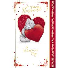 Amazing Husband Handmade Me to You Bear Valentine's Day Card