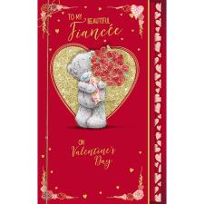Beautiful Fiancee Handmade Me to You Bear Valentine's Day Card