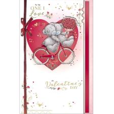 One I Love Handmade Me to You Bear Valentine's Day Card 