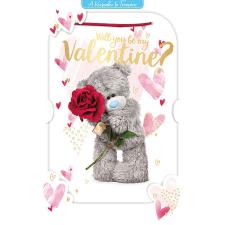 3D Holographic Keepsake My Valentine Me to You Valentine&#39;s Day Card