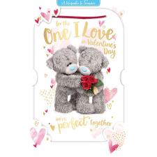 3D Holographic Keepsake One I Love Me to You Valentine's Day Card