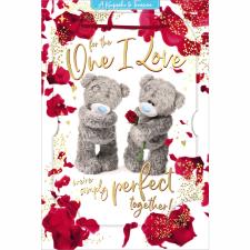 3D Holographic Keepsake One I Love Me to You Valentine&#39;s Day Card