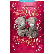 3D Holographic Keepsake Wife Me to You Valentine's Day Card