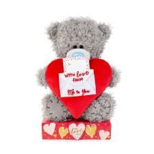Valentines Tatty Teddy Bear Hearts Personalised 11oz Mug Mothers Day 