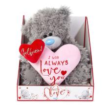 9&quot; Girlfriend Padded Heart Verse Me to You Bear