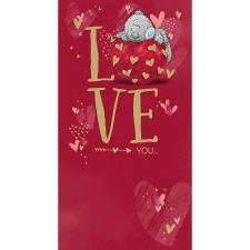 Love You Heart Me to You Bear Valentine&#39;s Day Card