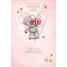 Wonderful Wife Me to You Bear Valentine's Day Card