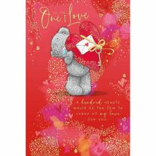 One I Love Me to You Bear Valentine&#39;s Day Card