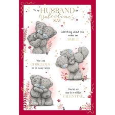 Husband Verse Me to You Bear Valentine's Day Card