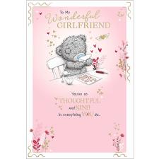 Wonderful Girlfriend Me to You Bear Valentine's Day Card