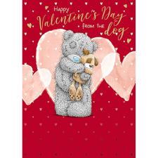From The Dog Me to You Bear Valentine's Day Card