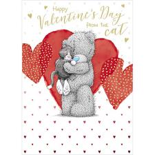 From The Cat Me to You Bear Valentine&#39;s Day Card