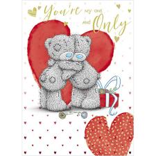 My One And Only Me to You Bear Valentine's Day Card