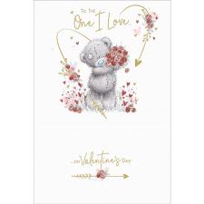 One I Love Luxury Me to You Bear Valentine&#39;s Day Card