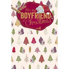 Boyfriend Me to You Bear Christmas Card