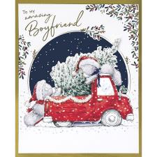 Boyfriend Me to You Bear Boxed Christmas Card