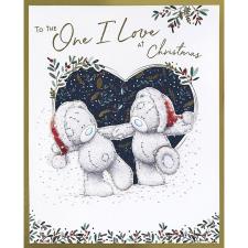 One I Love Me to You Bear Boxed Christmas Card